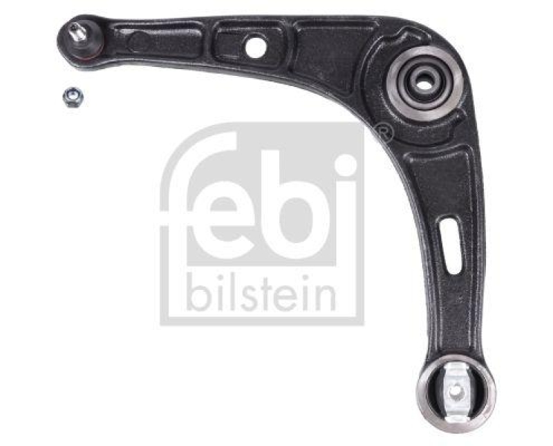 FEBI BILSTEIN 10877 Querlenker mit Lagern, Gelenk und Sicherungsmutter für Renault