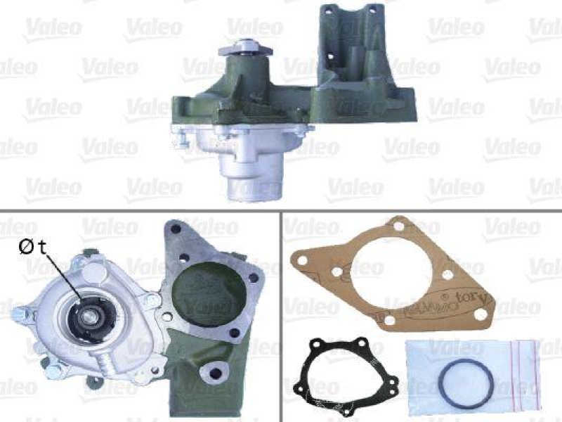 VALEO 506293 Wasserpumpe CITR-FIAT-PEUG C 25-DUCATO