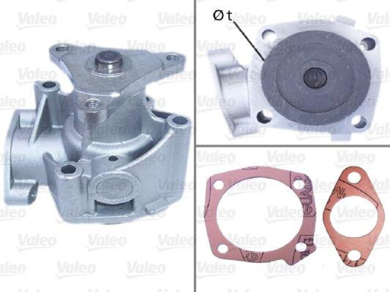 VALEO 506296 Wasserpumpe FIAT, LANCIA FIAT TEMPRA