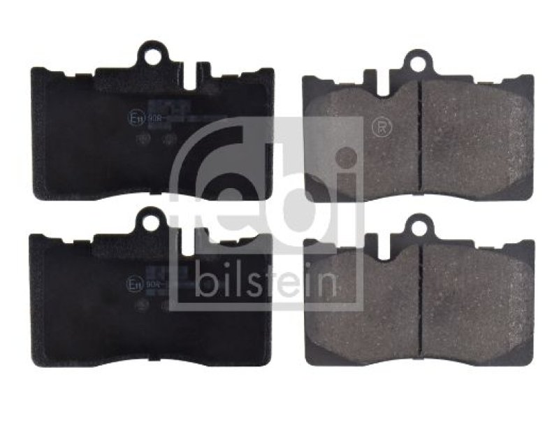 FEBI BILSTEIN 170882 Bremsbelagsatz für TOYOTA