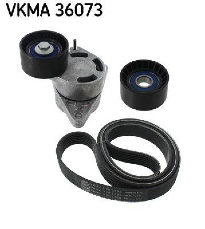 SKF VKMA 36073 Keilrippenriemensatz