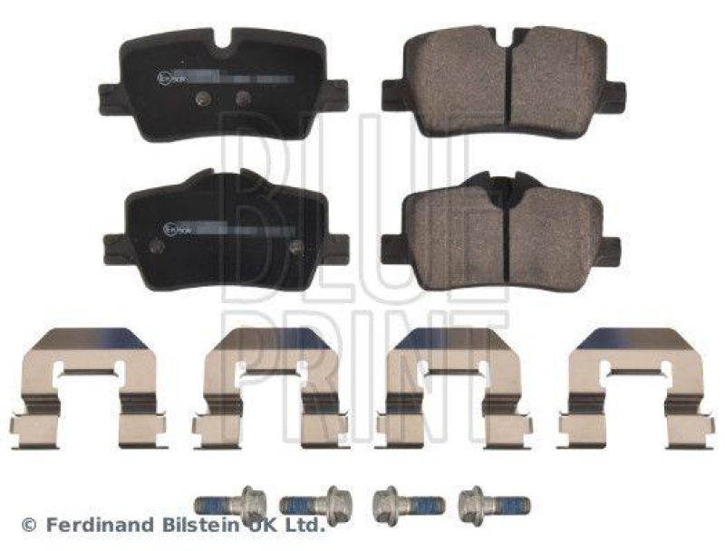 BLUE PRINT ADBP420097 Bremsbelagsatz mit Befestigungsmaterial f&uuml;r BMW