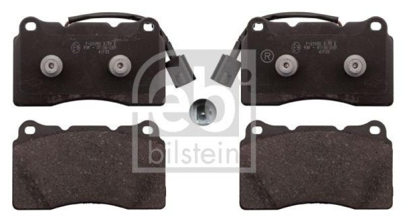 FEBI BILSTEIN 116005 Bremsbelagsatz für Alfa Romeo