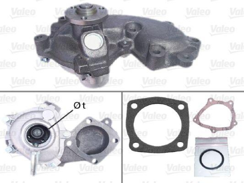 VALEO 506298 Wasserpumpe FIAT Punto I, Palio, Strada