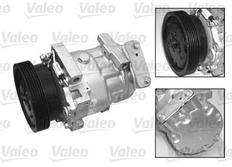 VALEO 699414 Kompressor DACIA Duster, Logan, Sandero