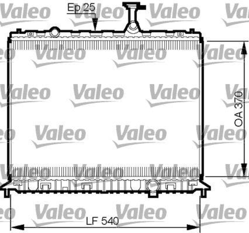 VALEO 735508 Motorkühler KIA CEEDIII 1.6 T-GDI 204ISG