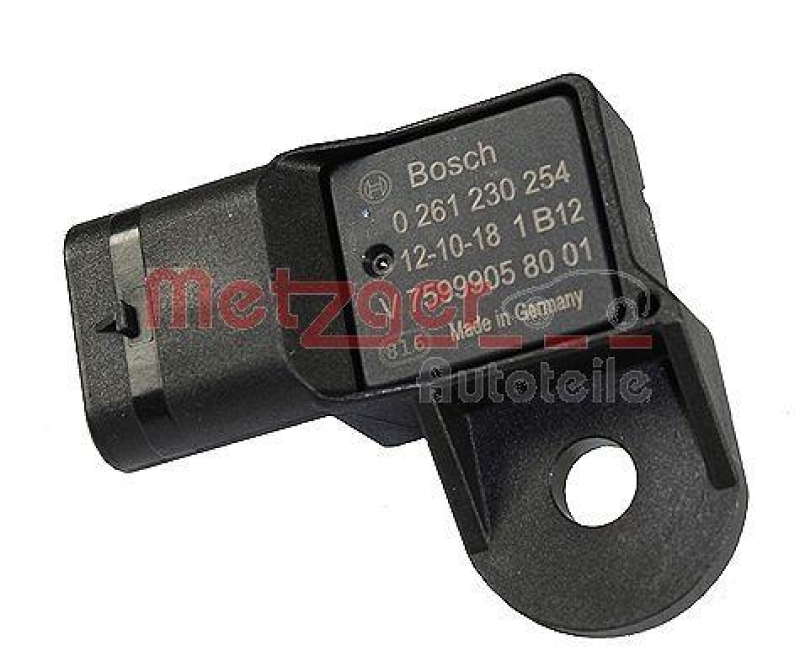 METZGER 0906153 Sensor, Saugrohrdruck für CITROEN/MINI/PEUGEOT