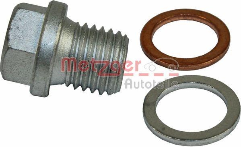 METZGER 8030037 Verschlussschraube, Ölwanne für BMW/CHRYSLER/MB MIT DICHTUNG