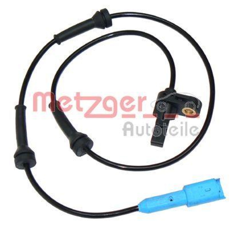 METZGER 0900061 Sensor, Raddrehzahl für PEUGEOT HA links/rechts