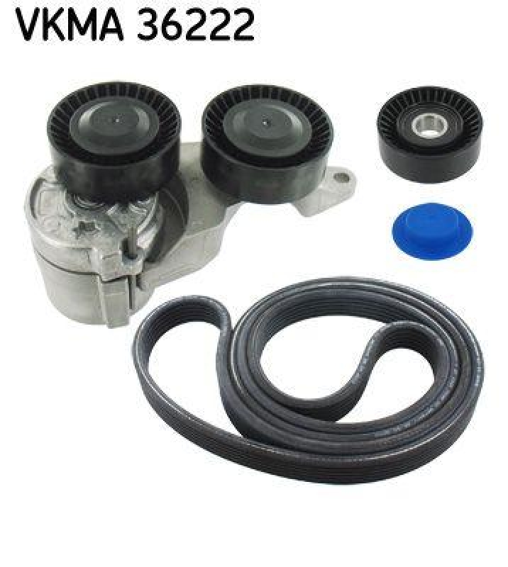 SKF VKMA 36222 Keilrippenriemensatz