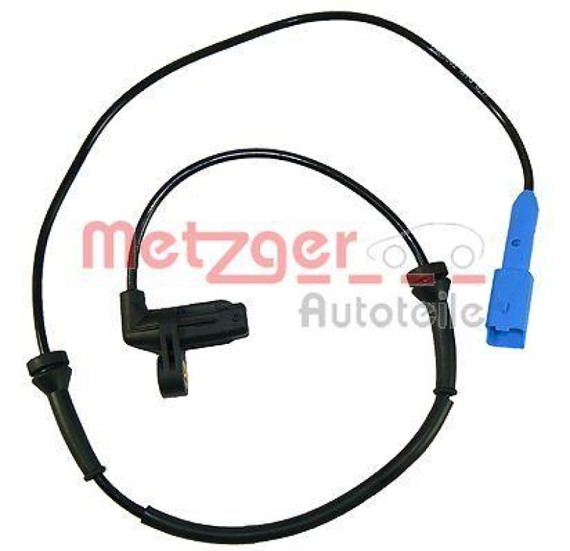 METZGER 0900062 Sensor, Raddrehzahl für PEUGEOT VA links/rechts