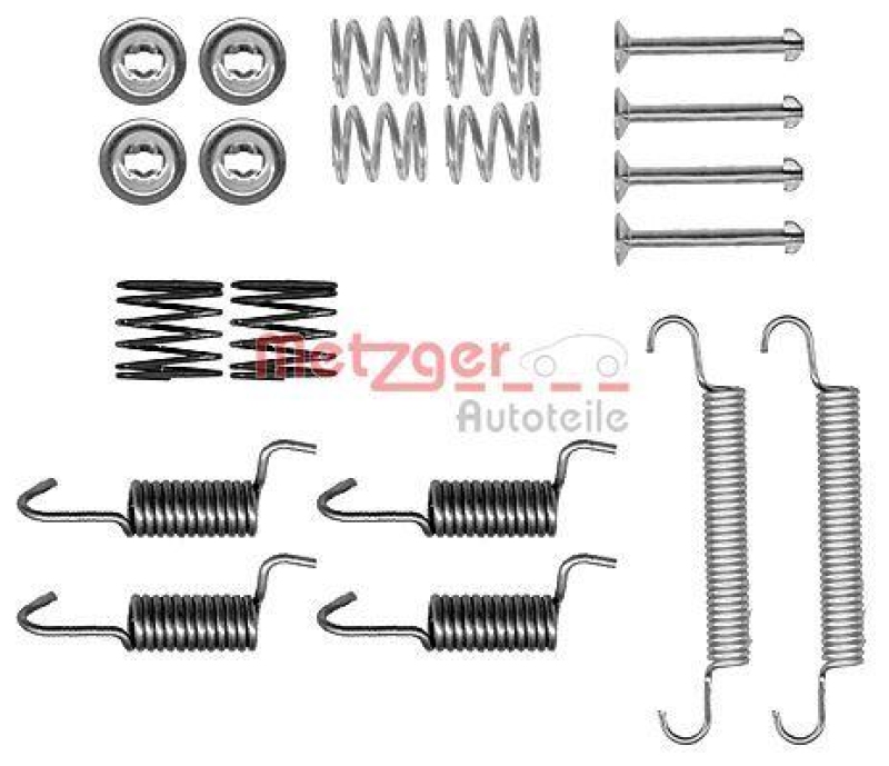 METZGER 105-0899 Zubehörsatz, Feststellbremsbacken für HYUNDAI