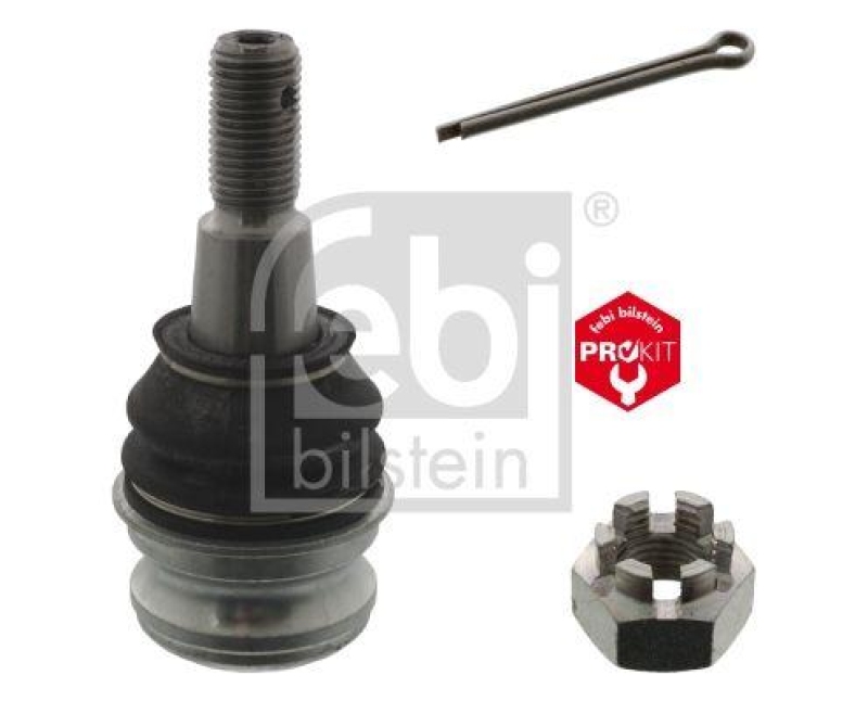 FEBI BILSTEIN 42807 Traggelenk mit Kronenmutter und Splint für SUBARU