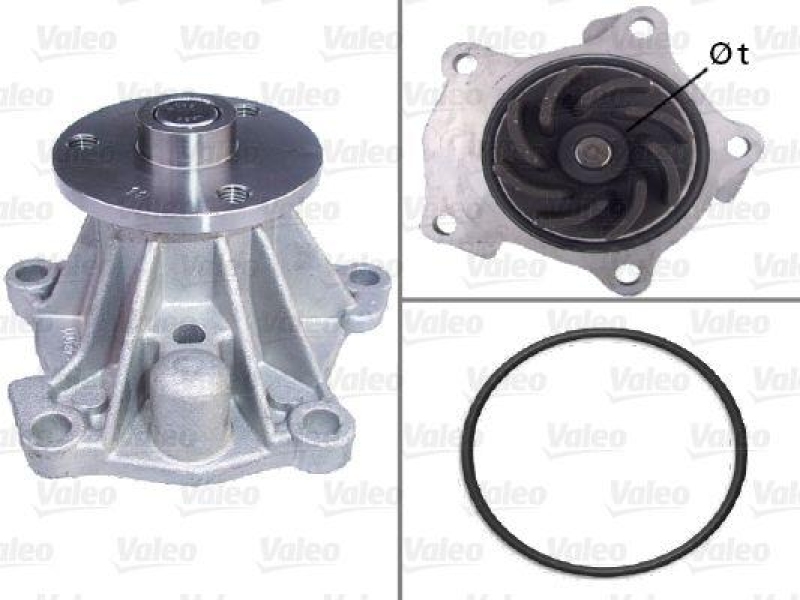 VALEO 506300 Wasserpumpe FORD FORD ESCORT