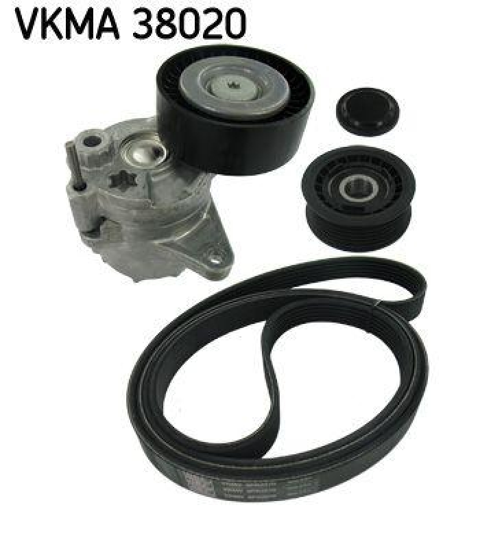 SKF VKMA 38020 Keilrippenriemensatz