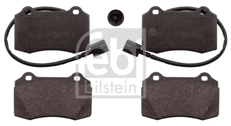 FEBI BILSTEIN 116010 Bremsbelagsatz für Alfa Romeo