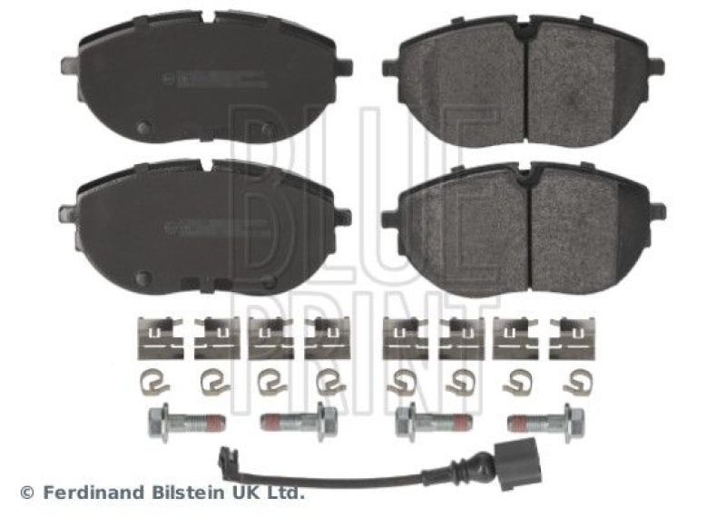 BLUE PRINT ADBP420103 Bremsbelagsatz mit Befestigungsmaterial für VW-Audi