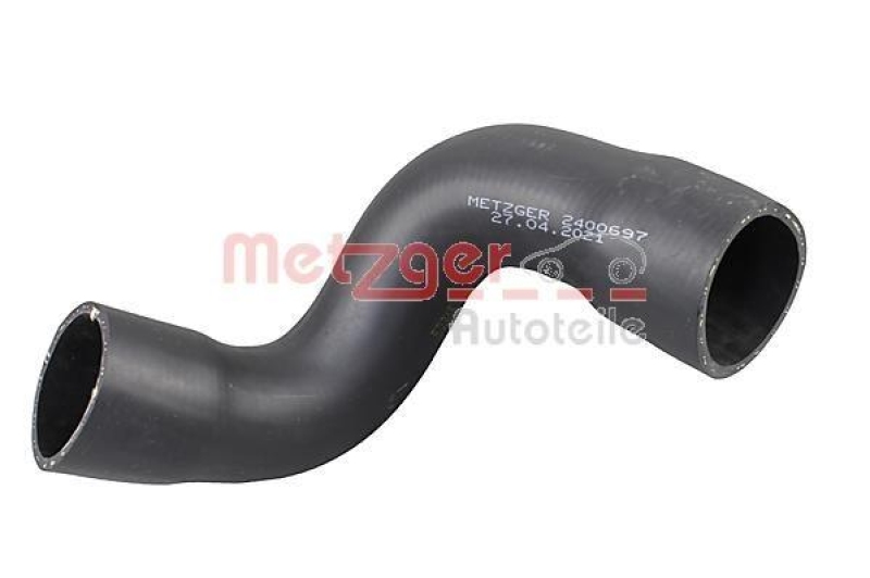 METZGER 2400697 Ladeluftschlauch für CITROEN/FIAT/LANCIA/PEUGEOT