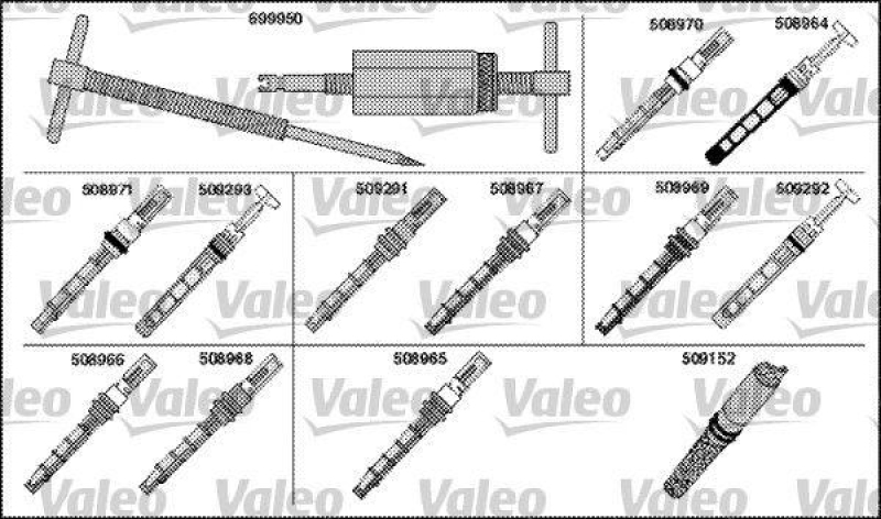 VALEO 699930 KIT Expansionsventil