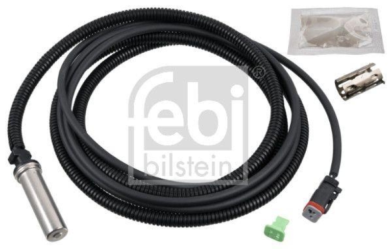 FEBI BILSTEIN 178719 ABS-Sensor mit Hülse und Fett für Scania