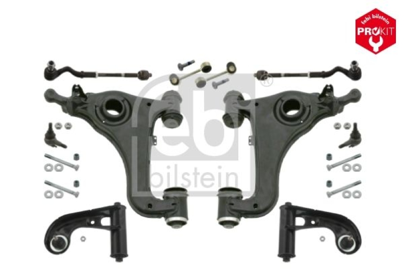 FEBI BILSTEIN 38498 Querlenkersatz mit Anbaumaterial für Mercedes-Benz