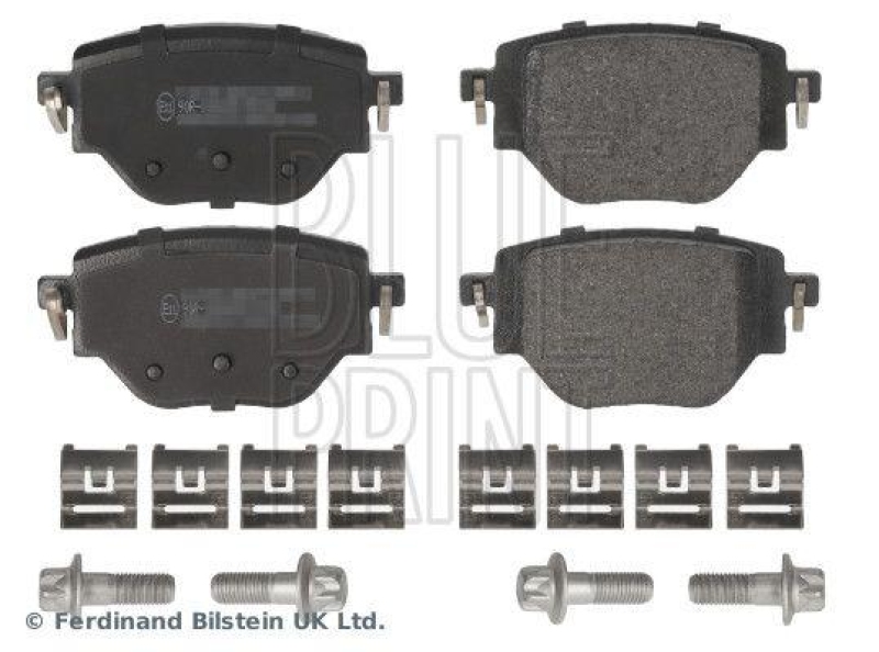 BLUE PRINT ADBP420105 Bremsbelagsatz mit Befestigungsmaterial f&uuml;r Vauxhall