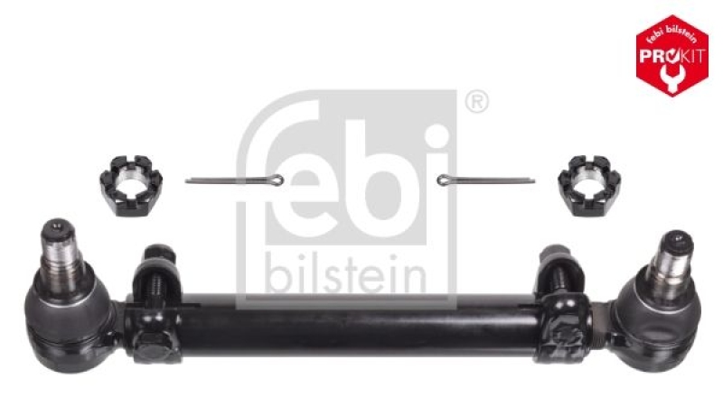 FEBI BILSTEIN 102441 Spurstange mit Kronenmuttern und Splinten für Volvo