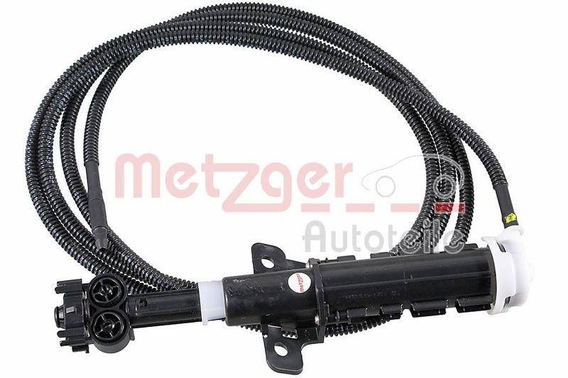 METZGER 2221161 Waschwasserdüse, Scheinwerferreinigung für PEUGEOT links