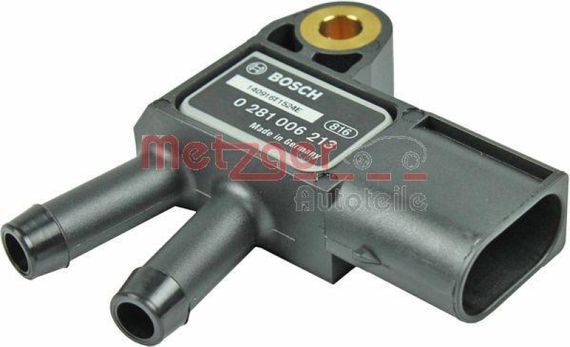 METZGER 0906190 Sensor, Abgasdruck für MB