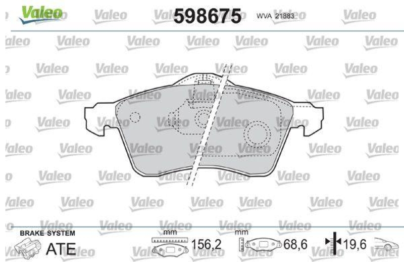 VALEO 598675 SBB-Satz PREMIUM