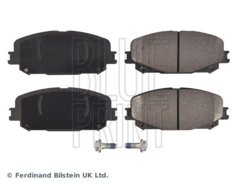 BLUE PRINT ADBP420110 Bremsbelagsatz mit Schrauben f&uuml;r Renault