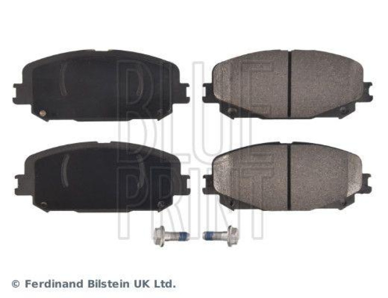 BLUE PRINT ADBP420110 Bremsbelagsatz mit Schrauben für Renault
