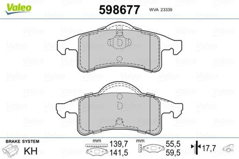 VALEO 598677 SBB-Satz PREMIUM