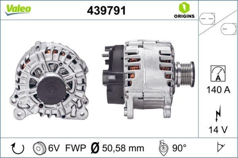 VALEO 439791 Generator Neu - ORIGINS