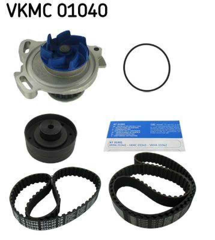 SKF VKMC 01040 Wasserpumpe + Zahnriemensatz