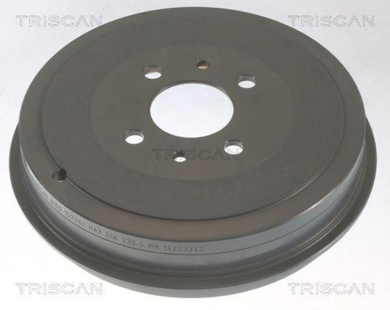 TRISCAN 8120 15206c Bremstrommel, Coated für Fiat, Lancia, Alfa Romeo