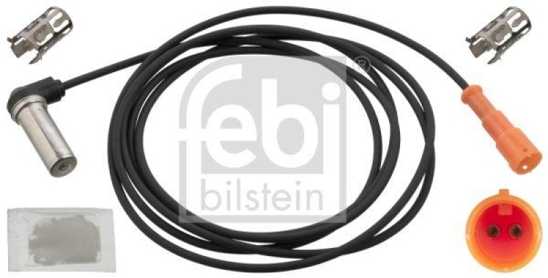 FEBI BILSTEIN 102455 ABS-Sensor mit Hülse und Fett für DAF