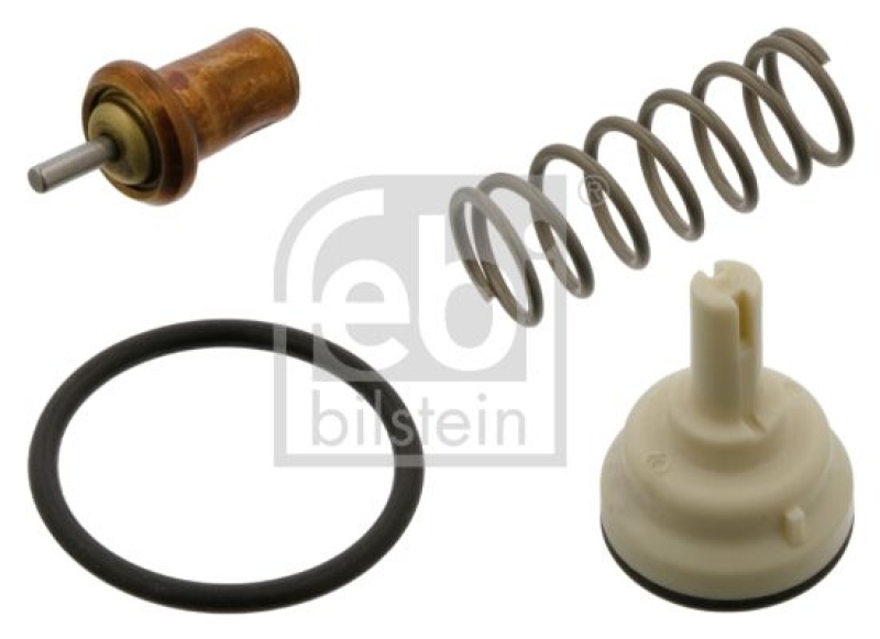 FEBI BILSTEIN 37034 Thermostat mit Dichtring für VW-Audi