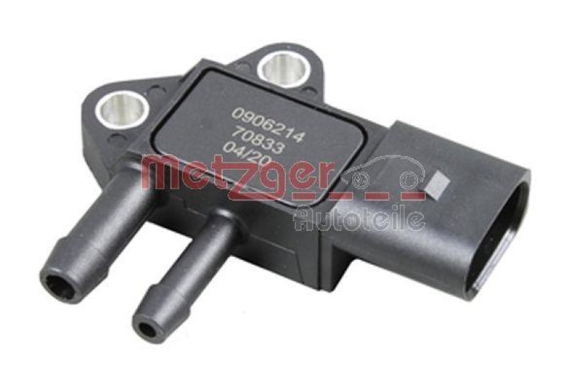 METZGER 0906214 Sensor, Abgasdruck für AUDI/SEAT/SKODA/VW