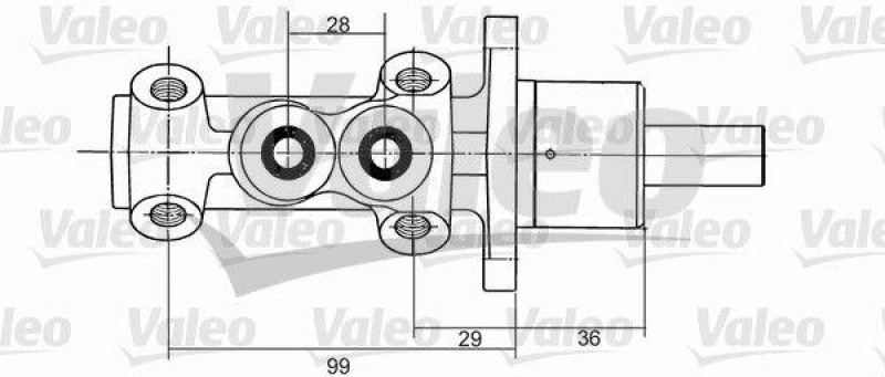 VALEO 350824 Hauptbremszylinder