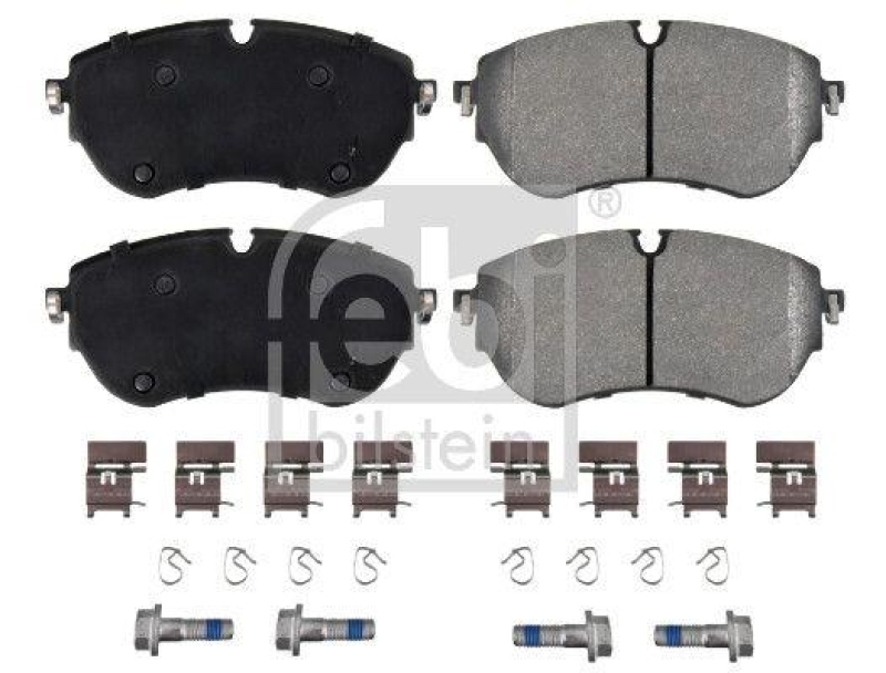 FEBI BILSTEIN 177657 Bremsbelagsatz mit Befestigungsmaterial für VW-Audi