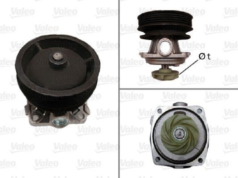 VALEO 506334 Wasserpumpe FIAT, LANCIA FIAT PUNTO