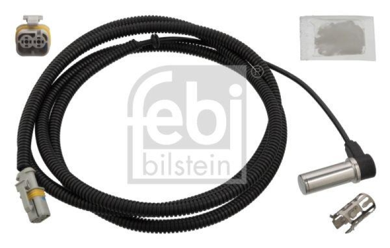 FEBI BILSTEIN 102457 ABS-Sensor mit Hülse und Fett für M A N