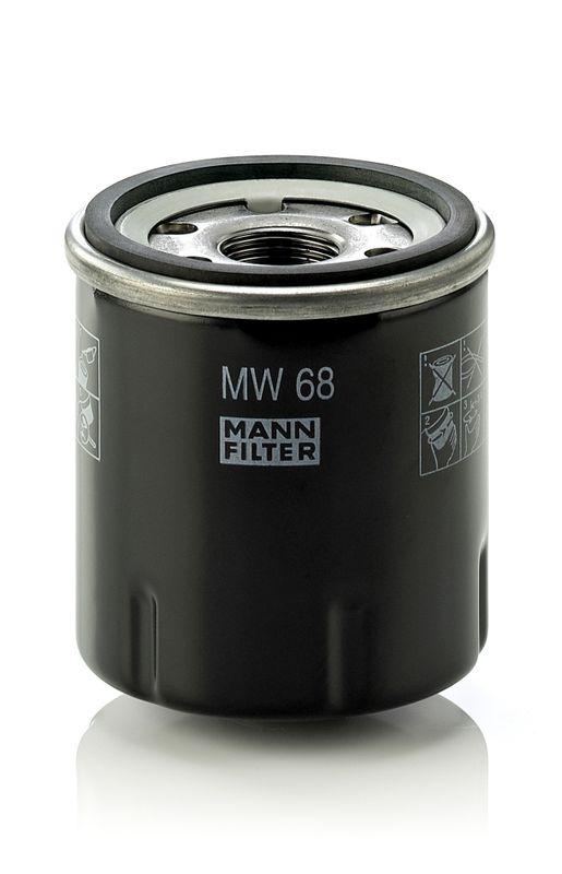 MANN-FILTER MW 68 Ölfilter für Kawasaki Mot