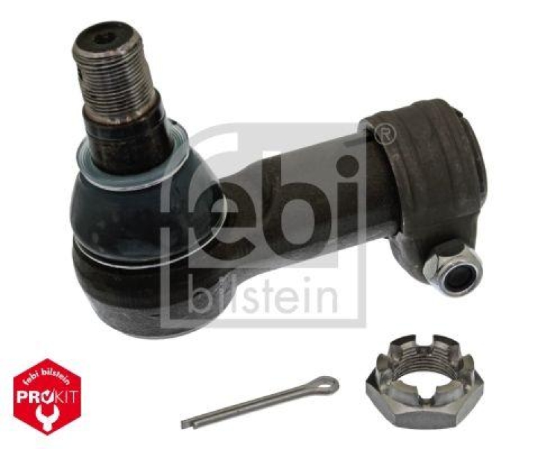 FEBI BILSTEIN 35637 Spurstangenendstück mit Kronenmutter und Splint für DAF