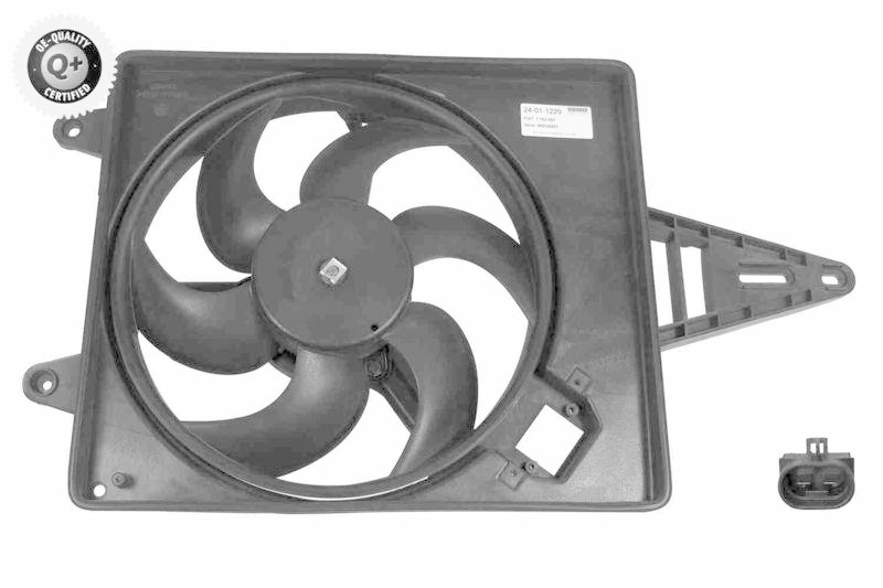 VEMO V24-01-1229 Lüfter, Motorkühlung 220W 335mm für FIAT