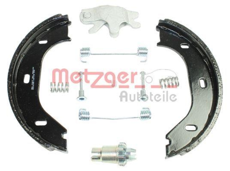 METZGER 0152001 Bremsbackensatz, Feststellbremse für ALFA/BMW HA