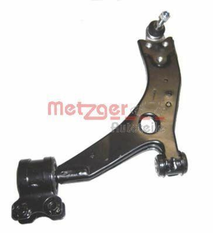 METZGER 58043001 Lenker, Radaufhängung für FORD/VOLVO VA links UNTEN