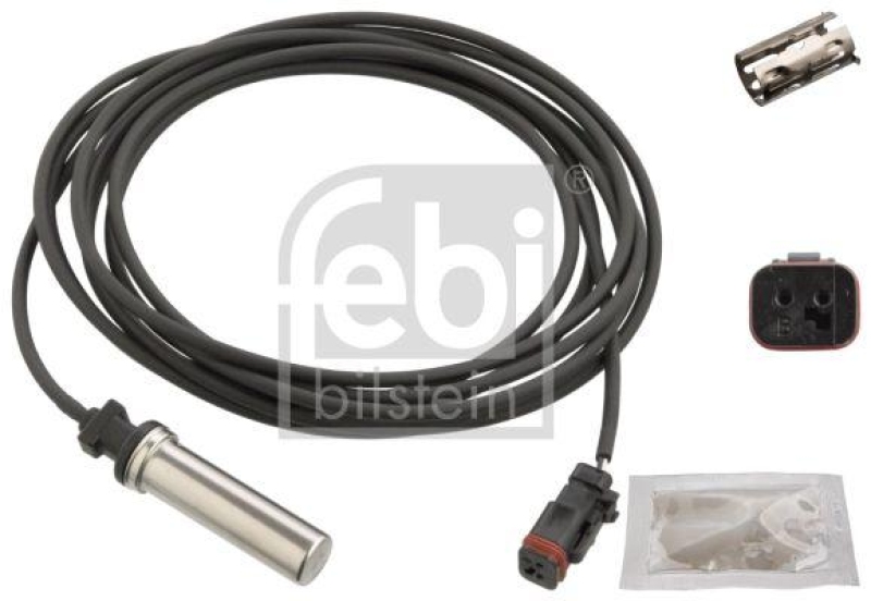 FEBI BILSTEIN 103764 ABS-Sensor mit Hülse und Fett für RENAULT (RVI)