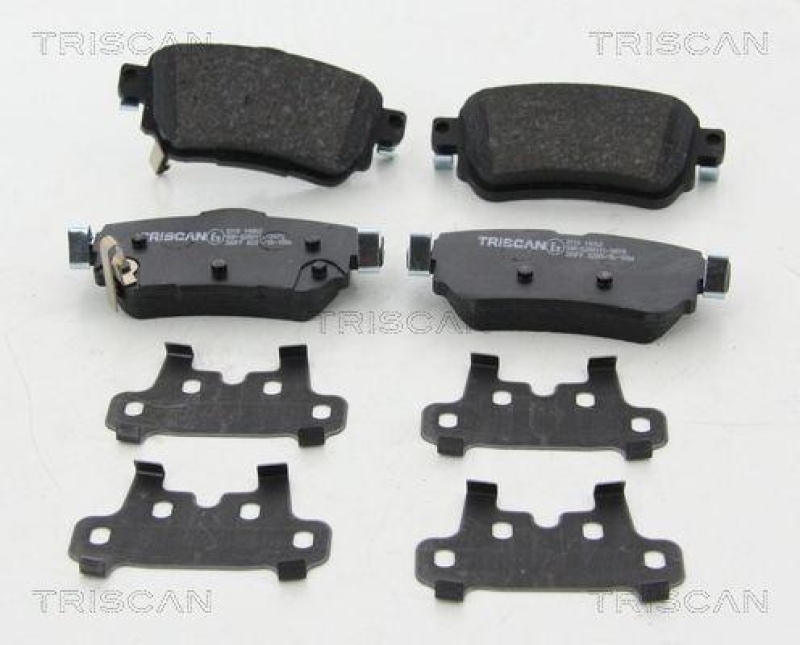 TRISCAN 8110 14062 Bremsbelag Hinten für Nissan